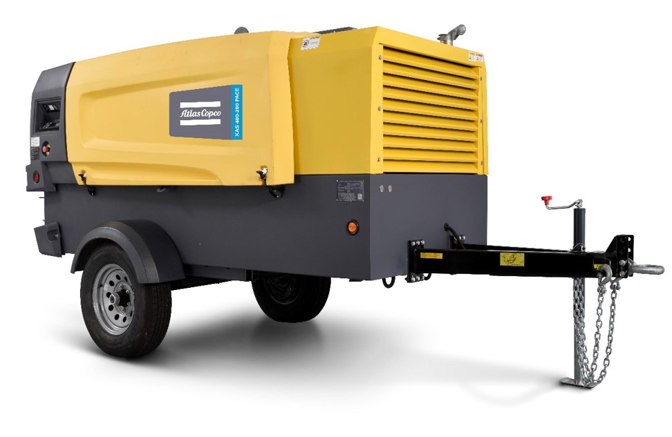 Mobile diesel air compressor shop for sale